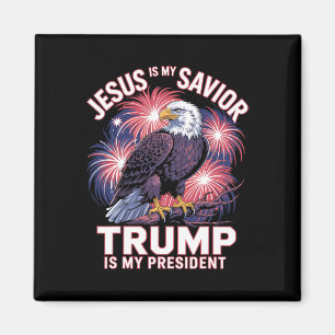 Íman Jesus É Meu Salvador Trump É Meu Presidente Religi