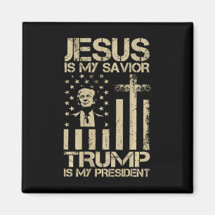 Íman Jesus É Meu Salvador Trump É Meu Presidente Trump