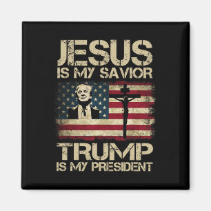 Íman Jesus É Meu Salvador Trump É Meu Presidente Trump 