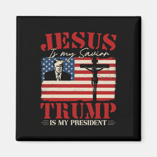 Íman Jesus É Meu Salvador Trump É Meu Presidente Trump