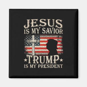 Íman Jesus É Meu Salvador Trump É Meu Presidente Trump