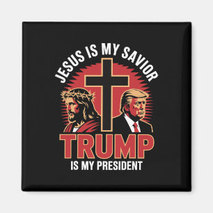 Íman Jesus É Meu Salvador Trump Meu Presidente Co Crist