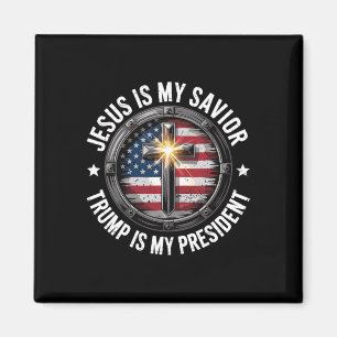 Íman Jesus É Meu Salvador Trump Meu Presidente Co Crist