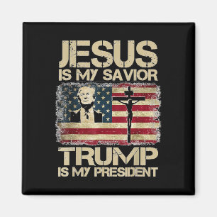 Íman Jesus É Meu Salvador Trump Meu Presidente Co Crist