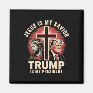Íman Jesus É Meu Salvador Trump Meu Presidente Conserva