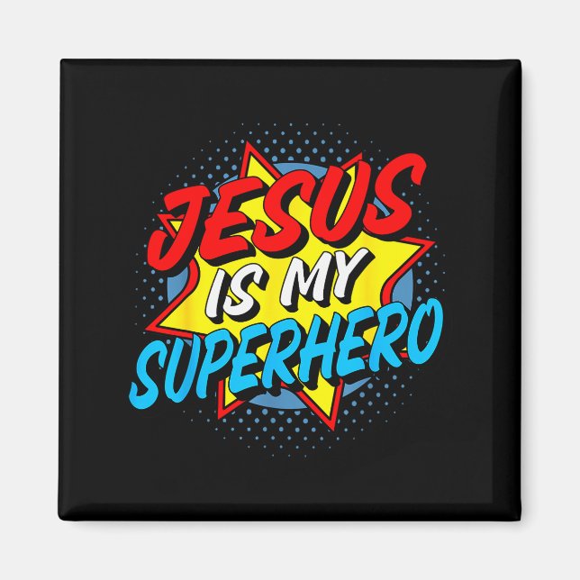 Íman Jesus É Meu Super-Herói  (Frente)
