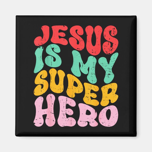 Íman Jesus é meu Super-Herói (Frente)