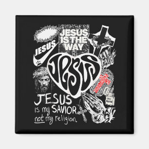 Íman Jesus É O Caminho Versículo Bíblico Cristão Fé De 