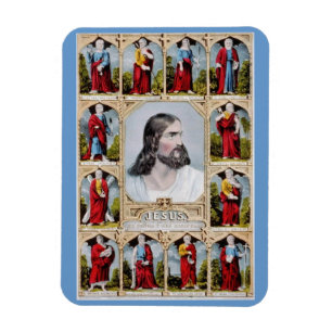 Íman Jesus e o ímã dos apóstolos
