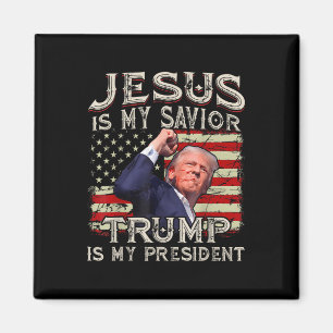 Íman Jesus é o meu salvador é o meu presidente american