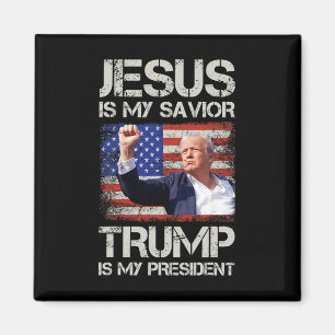 Íman Jesus é o meu salvador é o meu presidente american