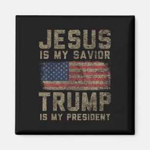Íman Jesus é o meu salvador Trump é o meu presidente _1