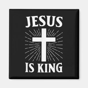Íman Jesus é o rei Christian Faith Cross