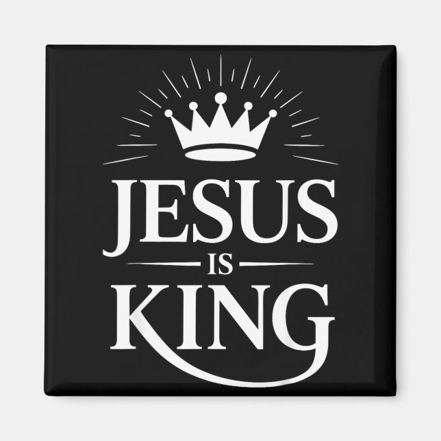 Íman Jesus É Rei Cristão  (Frente)