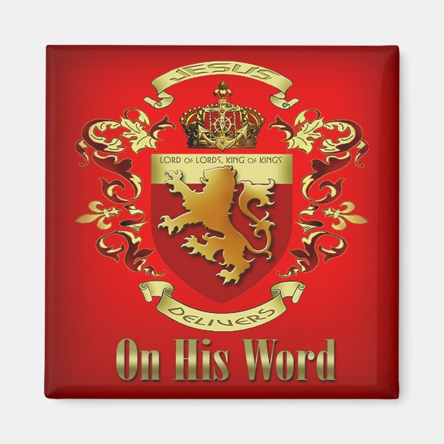 Íman "Jesus entrega sua palavra" por Cheryl Daniels (Frente)