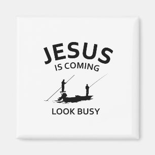 Íman Jesus está vindo, olhar ocupado