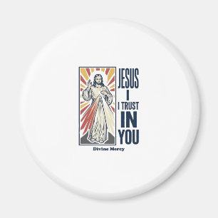 Íman Jesus Eu Confio Em Você Camisa Desenho Divina Mise