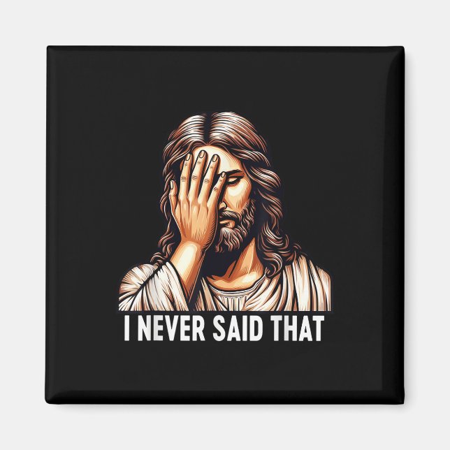 Íman Jesus Eu Nunca Disse Isso Desapontamento de Jesus  (Frente)