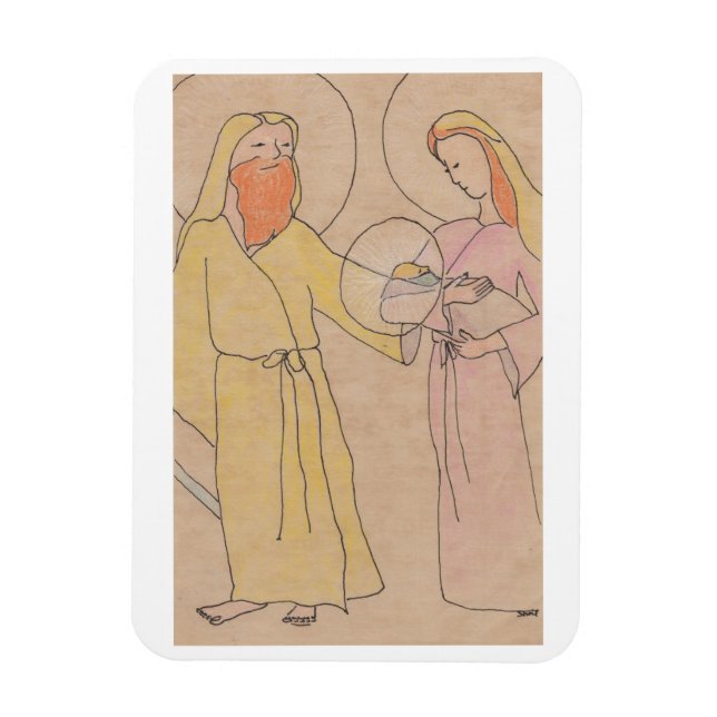 Íman Jesus Joseph and Mary (Vertical)