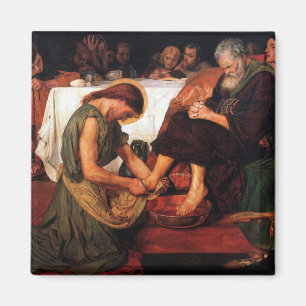 Íman Jesus Lavando Pés de Peter