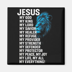 Íman Jesus - Leão Rei Cristão Senhor Salvador Fé
