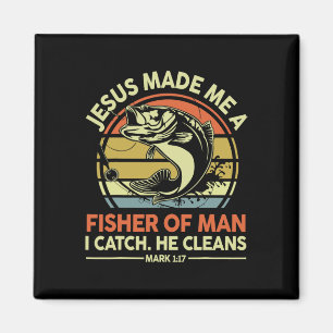 Íman Jesus Me Fez Pescador De Homens Engraçado Pai Cris