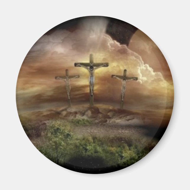 ÍMAN JESUS NA CRUZ (Frente)