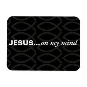 Íman Jesus na minha mente Bíblias Cotas Personalizá-l