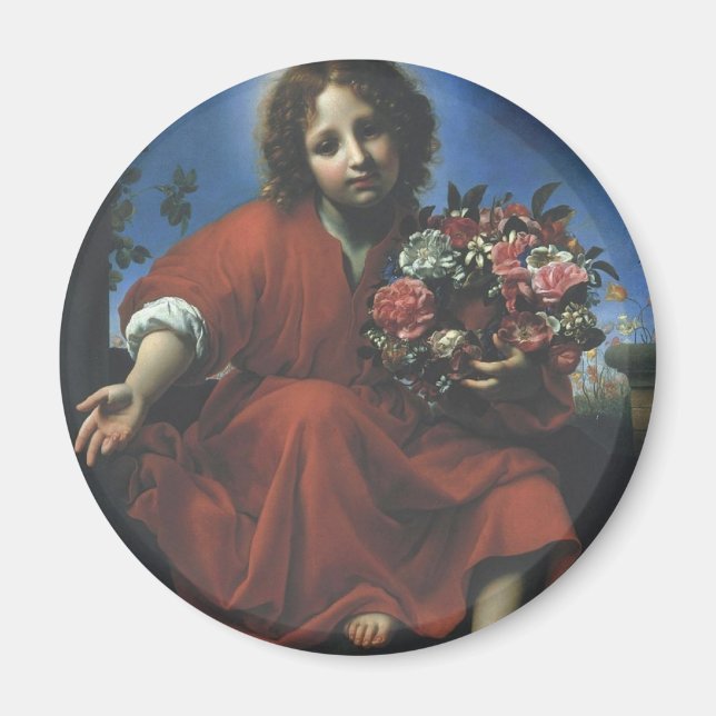 ÍMAN JESUS O MENINO FLOR (Frente)