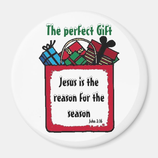 Íman Jesus, o presente perfeito personaliza-o (Frente)