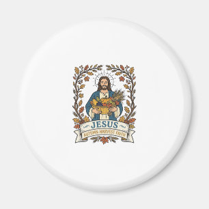Íman Jesus Outono Colheita Fé Jesus Outono Colheita C
