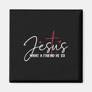 Íman Jesus Que Amigo Ele é Presente Cristão