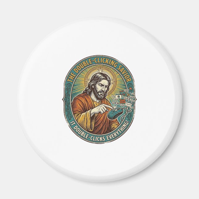 Íman Jesus Quebrou o Mouse com Duplo Clique TI Tecnolog (Frente)