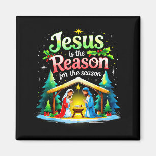 Íman Jesus Razão Para A Temporada Natal Natividade