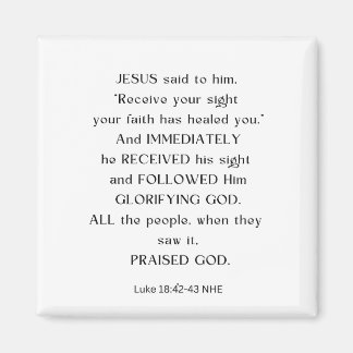 ÍMAN JESUS RECEBA SUA MAGNET DE VISTA