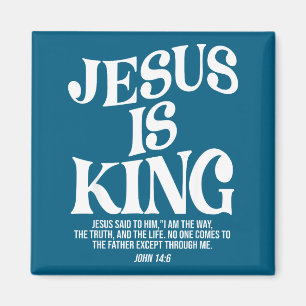 Íman Jesus Rei Cruz Cristã Deus Versículo da Bíblia