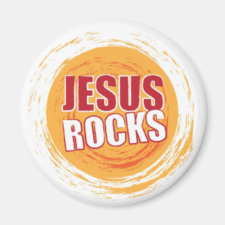 Íman Jesus Rocks 2 Orange