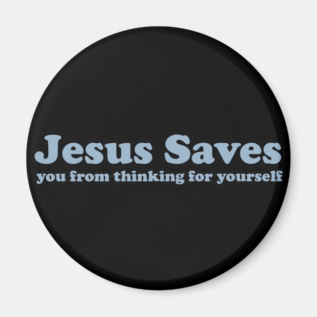 Íman Jesus salva sátira (Frente)