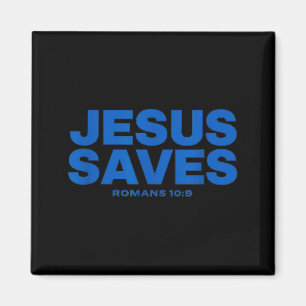 Íman Jesus Salva Versículo da Bíblia Romanos 10 9 Decla