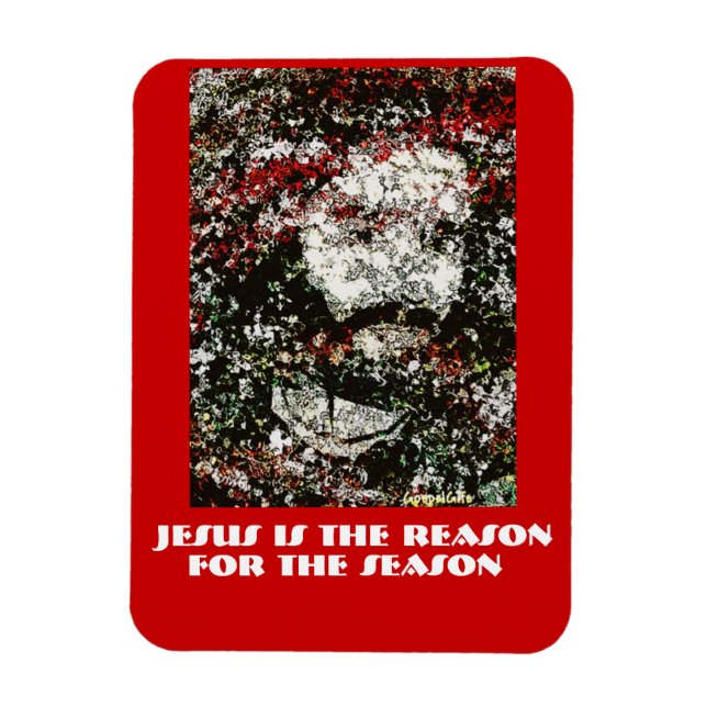 Íman Jesus Season Face de Cristo (Vertical)