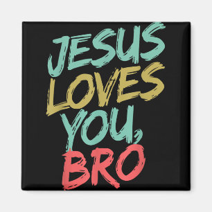 Íman Jesus Te Ama Bro Crianças Cristãs Engraçadas