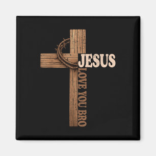 Íman Jesus Te Ama Irmão Cruzar A Fé Cristã Deus