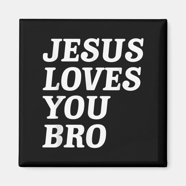 Íman Jesus Te Ama, Irmão, Fé Cristã Engraçada V (Frente)