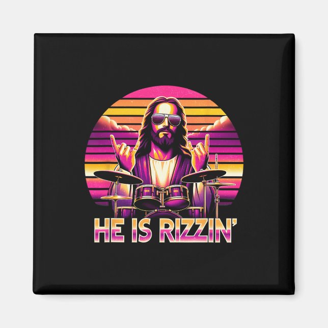 Íman Jesus Tem Rizzen Ele É Engraçado Cristão E (Frente)