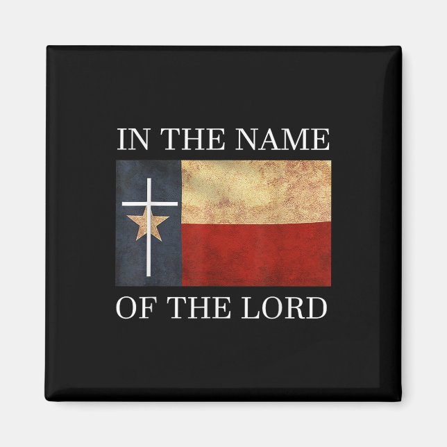 Íman Jesus Texas Cristão  (Frente)