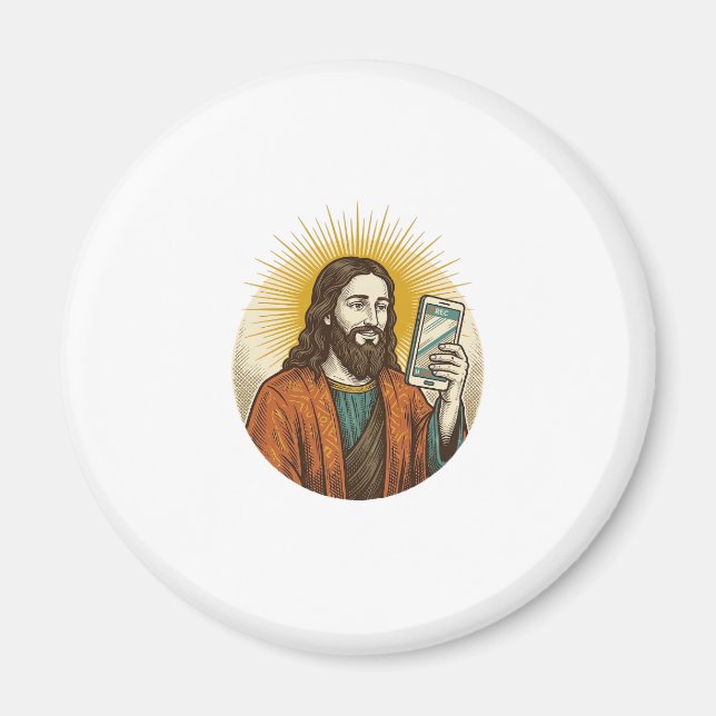 Íman Jesus Vídeo Acidental Em Vez De Câmera De Foto Fal (Frente)