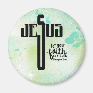 Íman Jesus Word Art