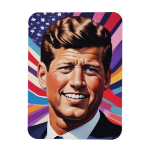 Íman JFK John F. Kennedy Inspiração Motivacional
