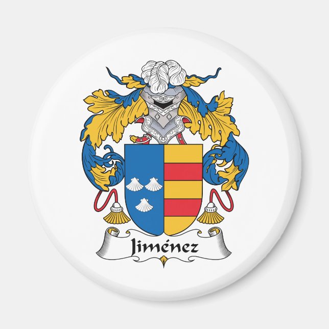 Íman Jimenez Family Crest (Frente)