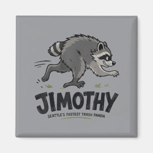 Íman Jimothy O Guaxinim Guaxinim de Seattle